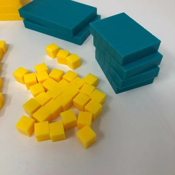 Math Manipulative Student Block Set Algebra Lab 103 Pieces Activity Homeschool - Picture 7 of 11